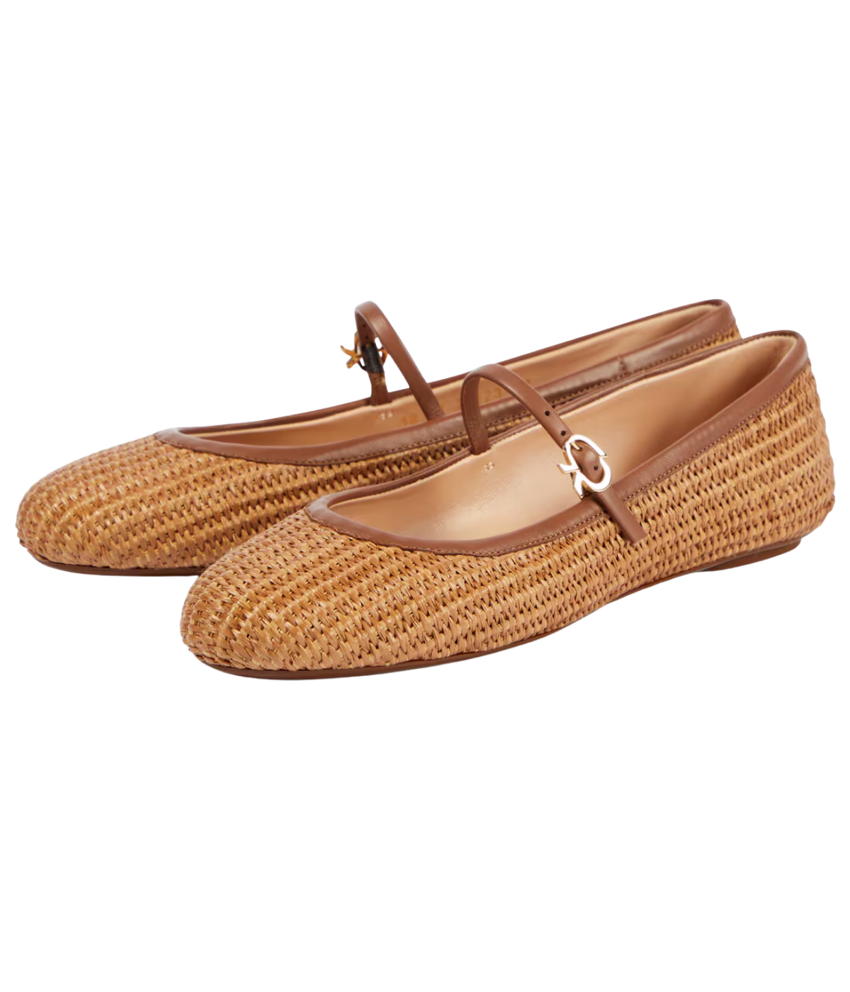 Carla Ballet Flat In Cuoio