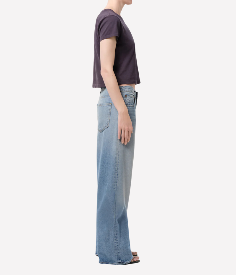 Low Slung Baggy Jean in Reset
