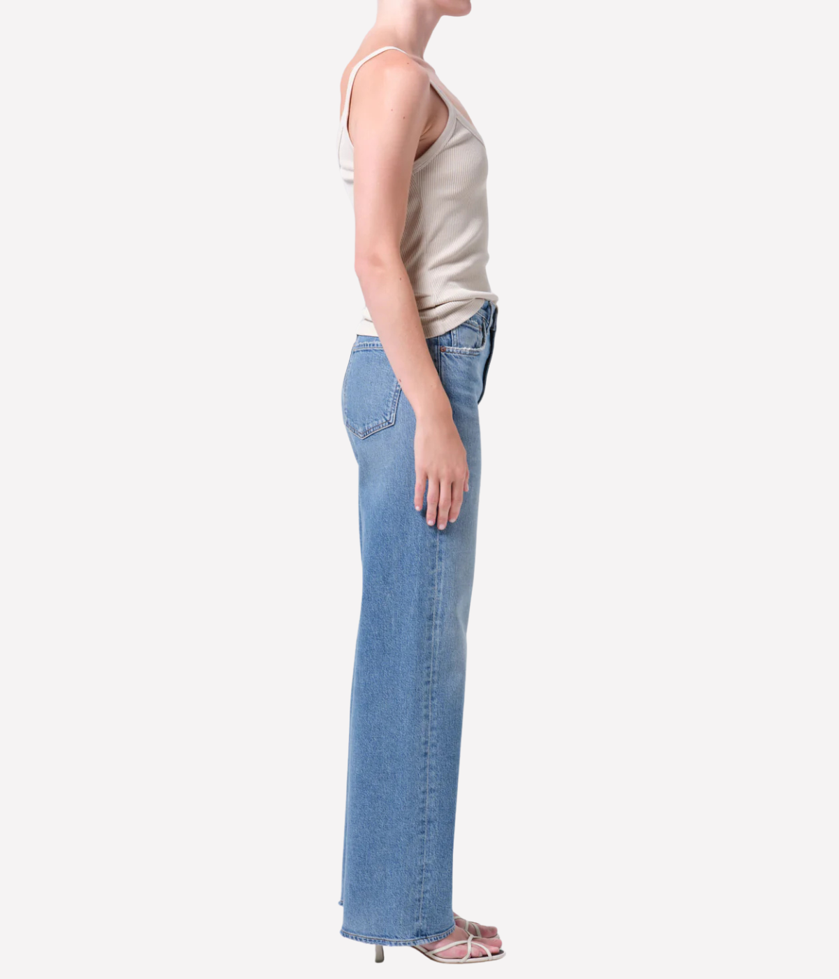 Ren 32" Jean in Measure - side view