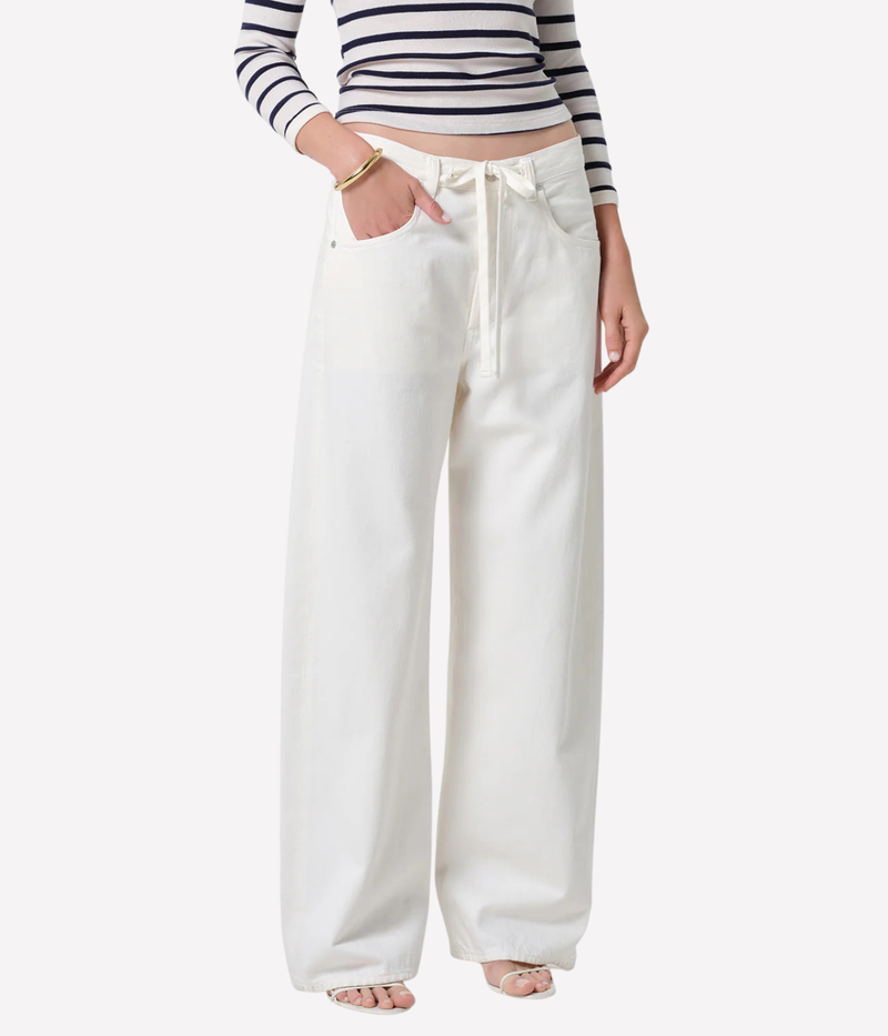 Brynn Drawstring Trouser In Pashmina