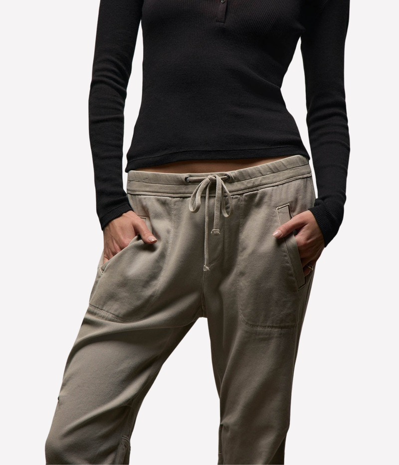 Soft Drape Utility Pant in DRWP