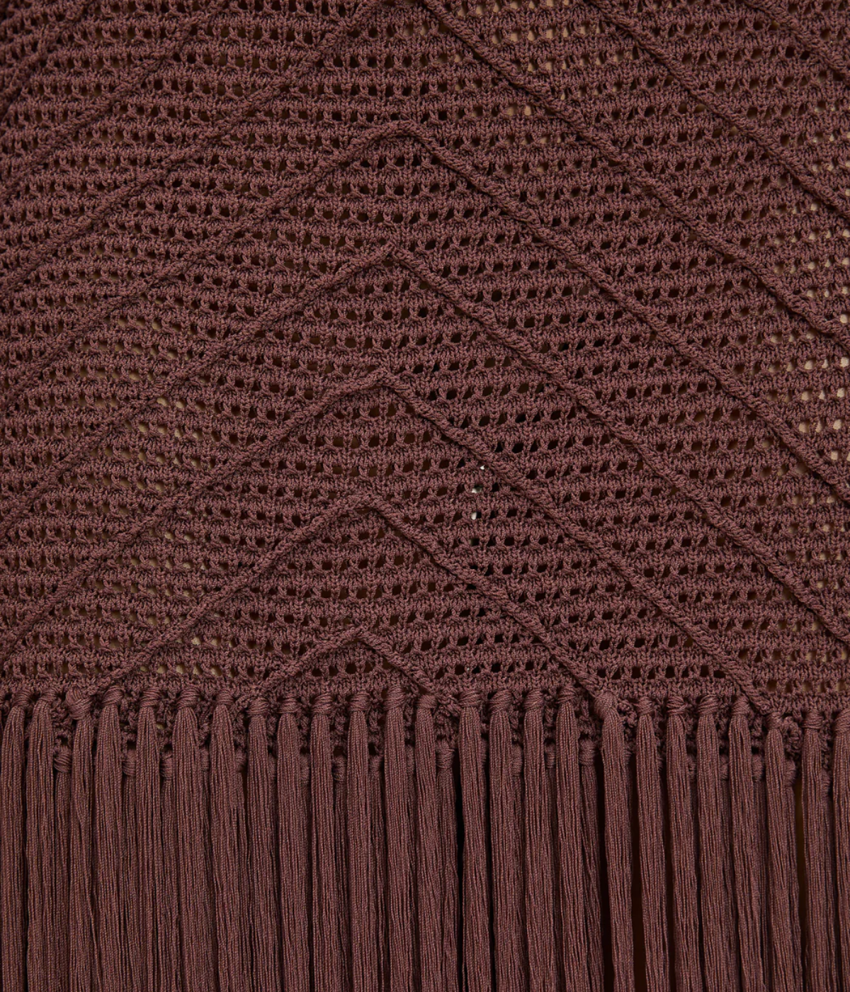 Leiza Dress in Mahogany