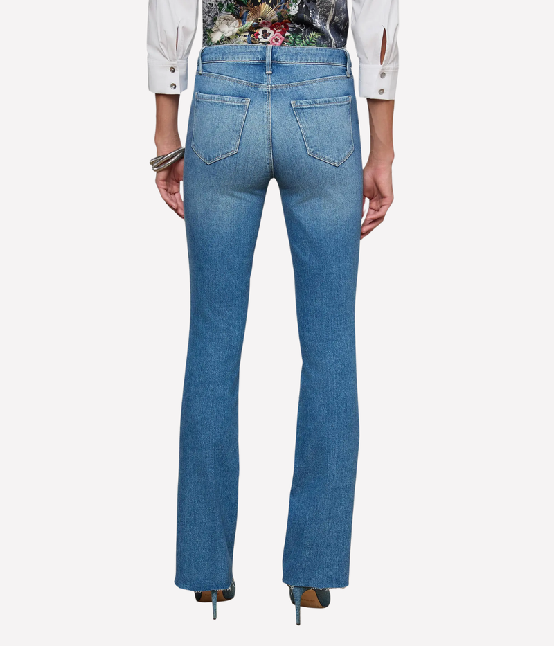 Ruth H/R Straight Leg Jean in KONA