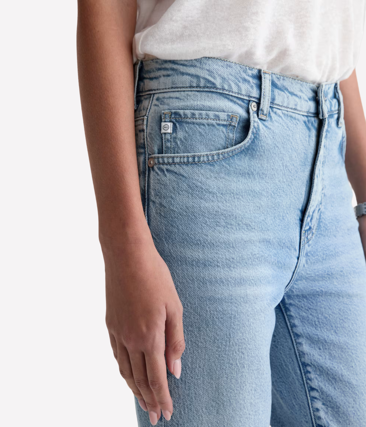 Brinley Crop Jean in Gold Country