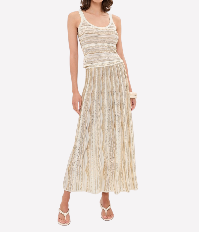 Clotilde Tank Top In Conch