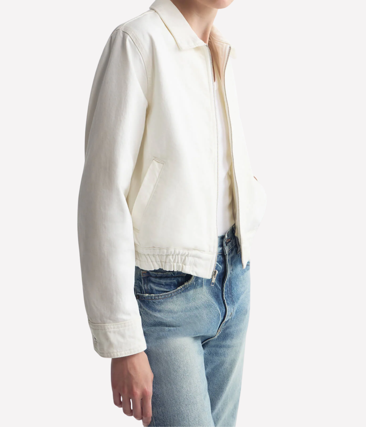 Najac Denim Jacket in Cream