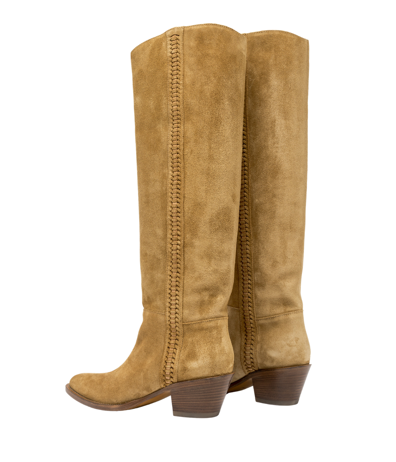 Annie Knee High Boot in Rame