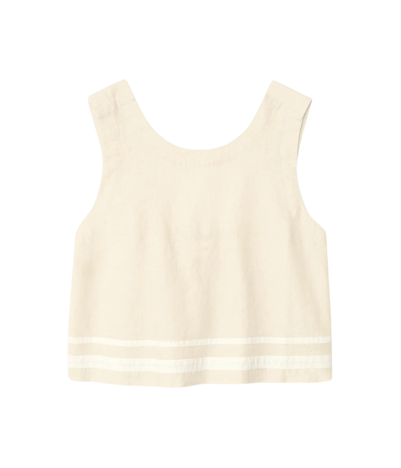 Leni Top In Winds Linen