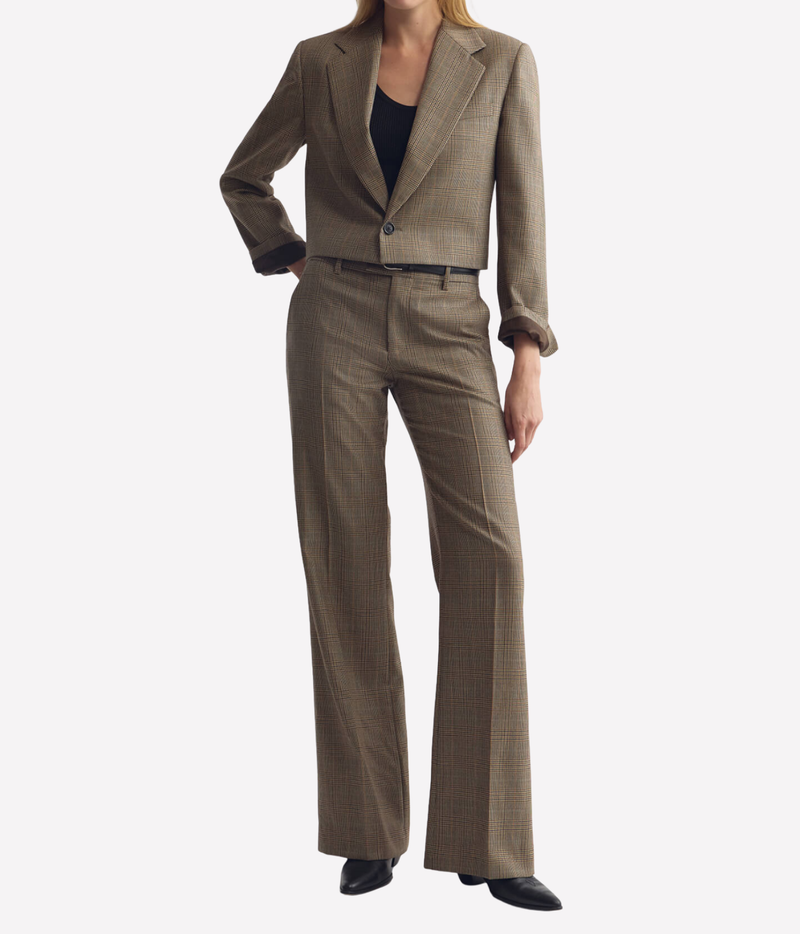 Swan Jacket In Glen Tan