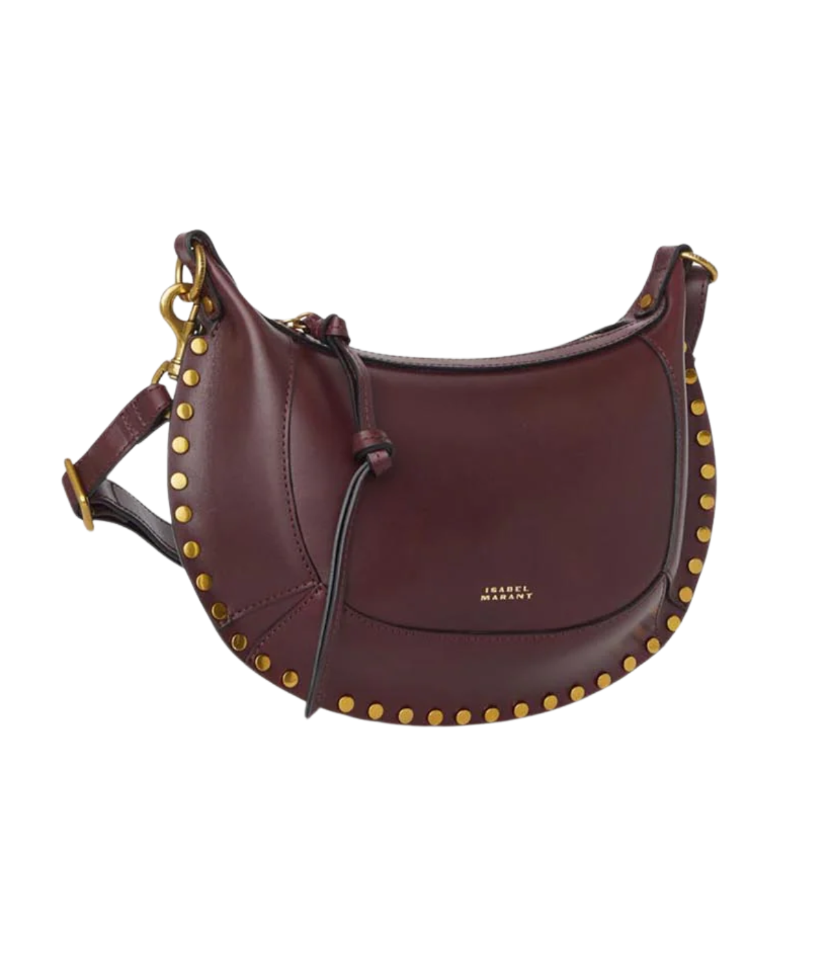 Oskan Moon Bag In Burgundy
