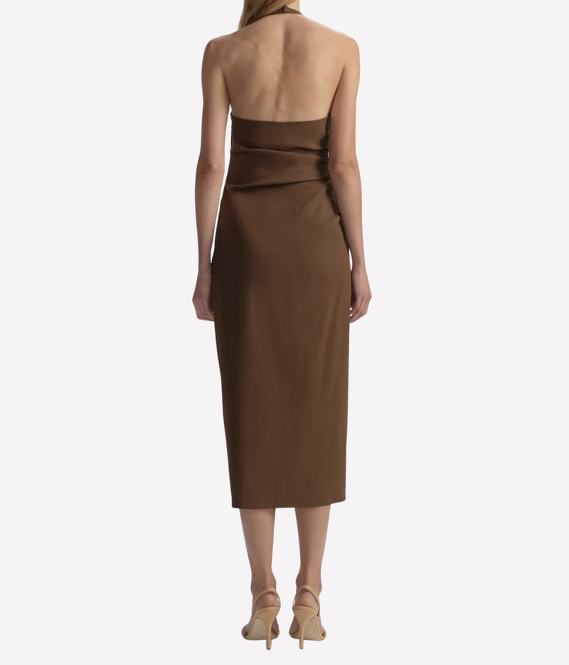Sylvie Dress in Milk Chocolate