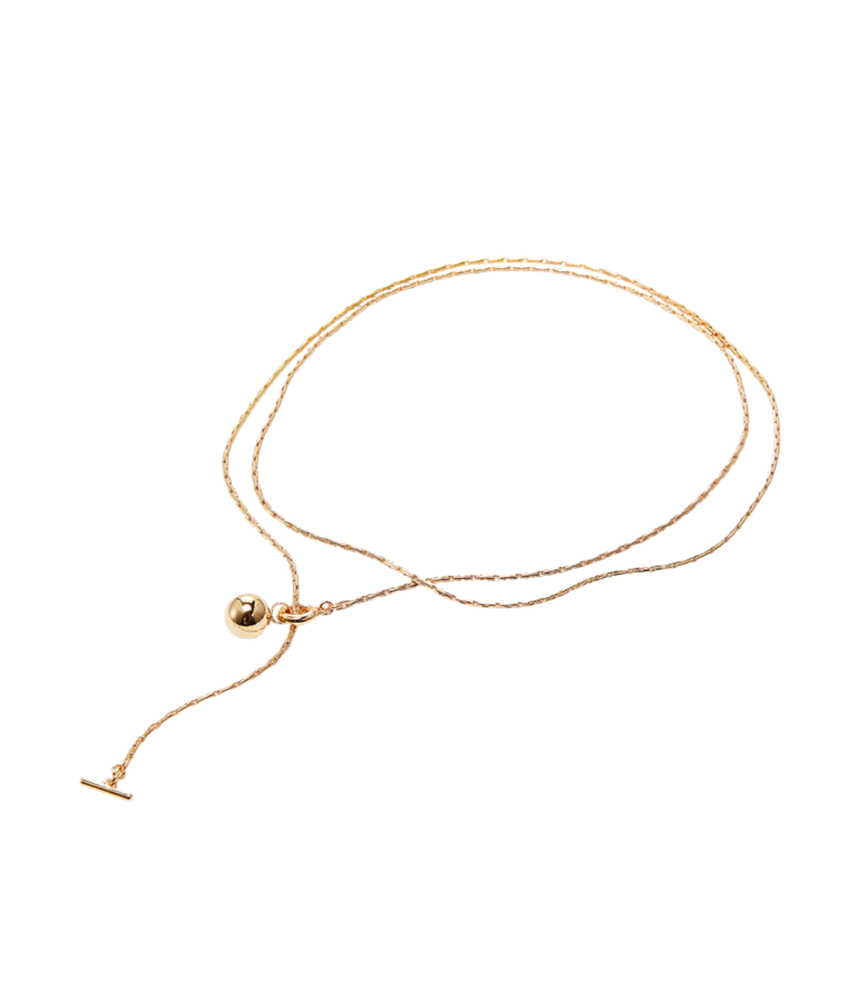 Constance Wrap Necklace IN GOLD