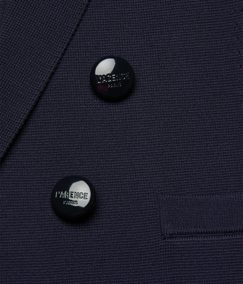 Mercer Knit Blazer In Midnight