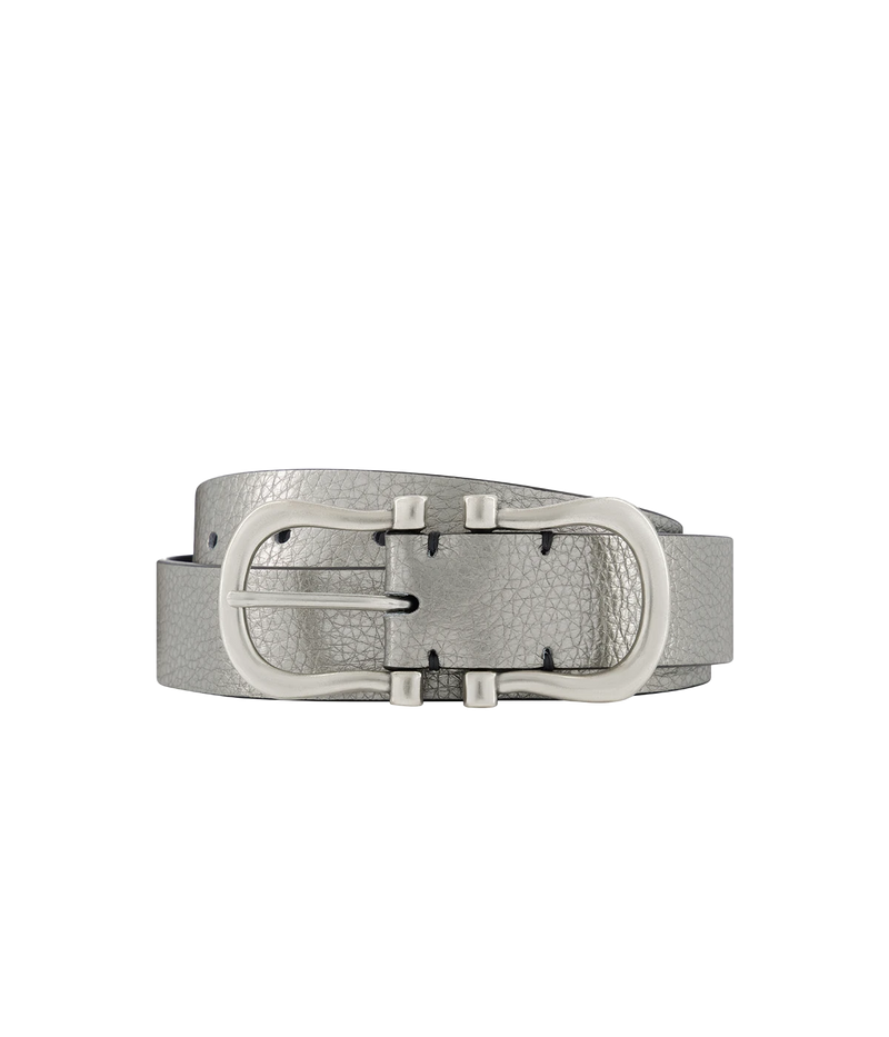 Baby Silver Nicky X Belt in Silver