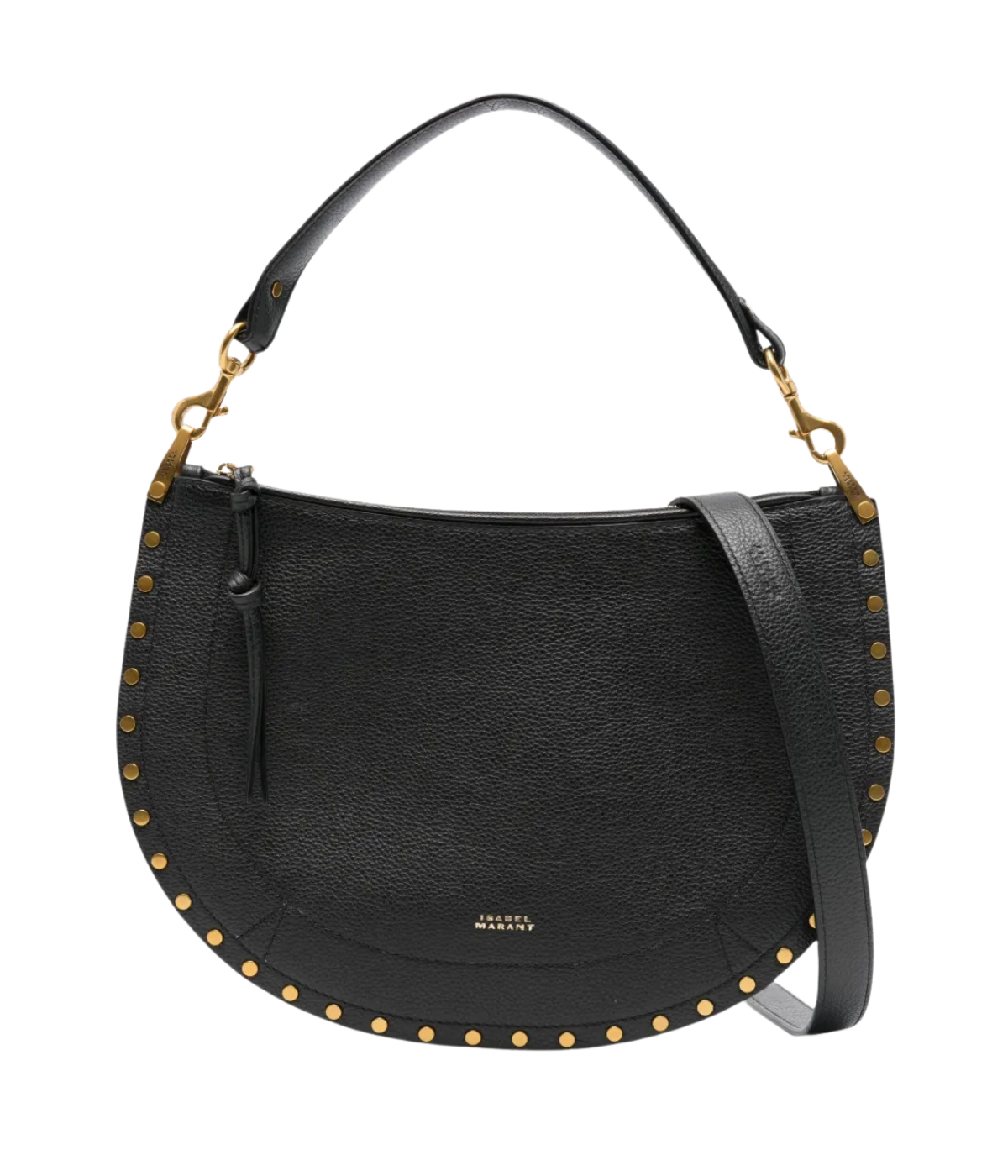 Oskan Soft Zip Bag In Black