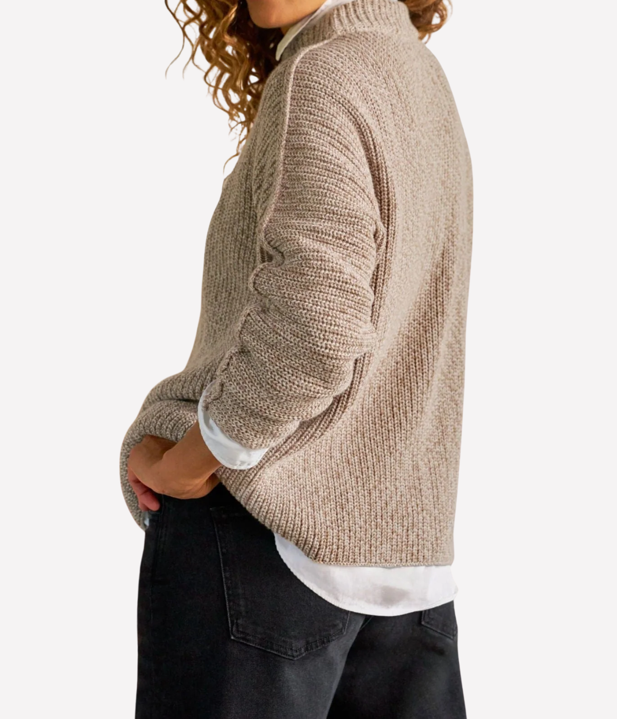 Montecito Sweater in Dune