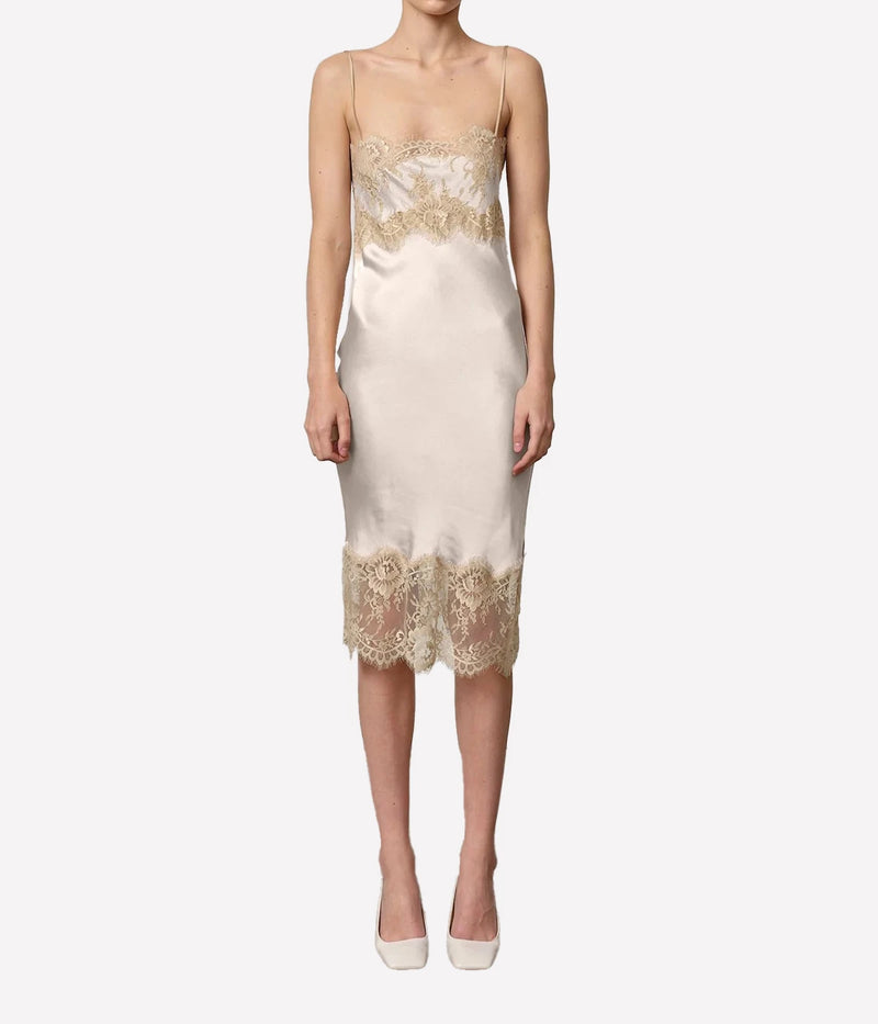 Linus Dress In Creme Linus Dress In Creme