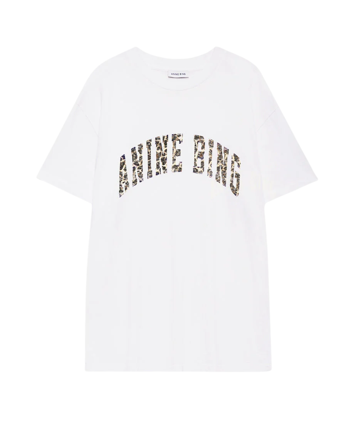 Walker Tee Anine Bing Leopard in Ivory