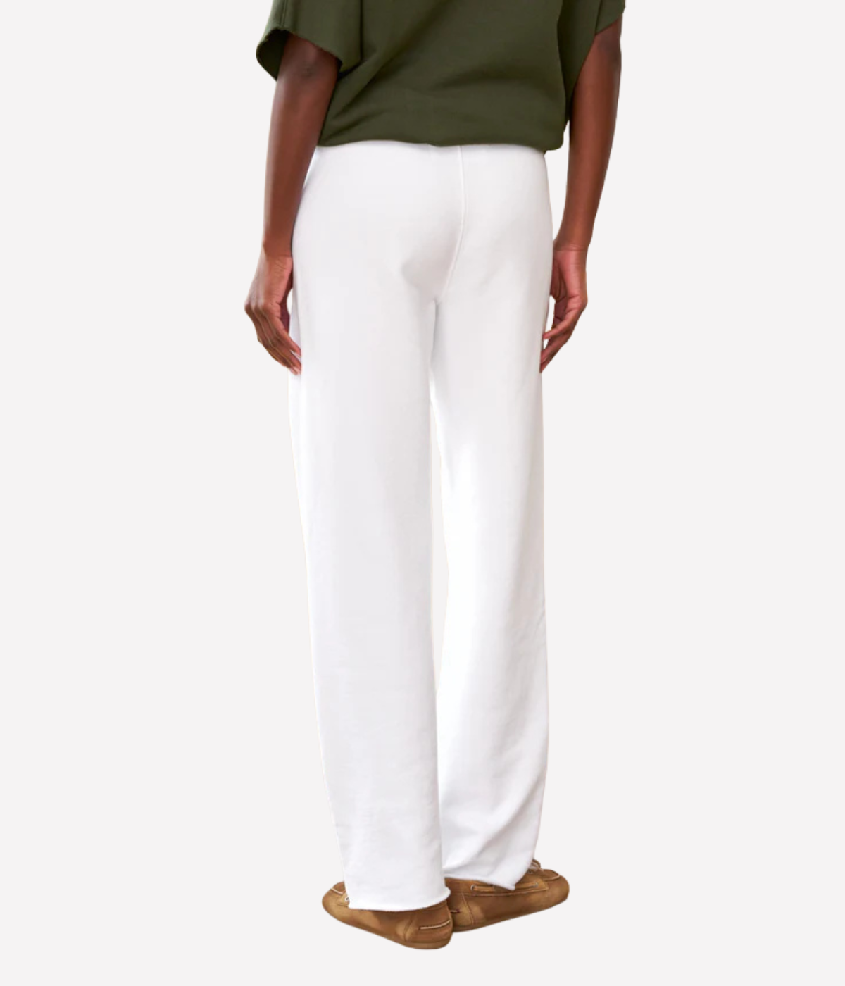 Catherine 29" Favorite Sweatpant in White