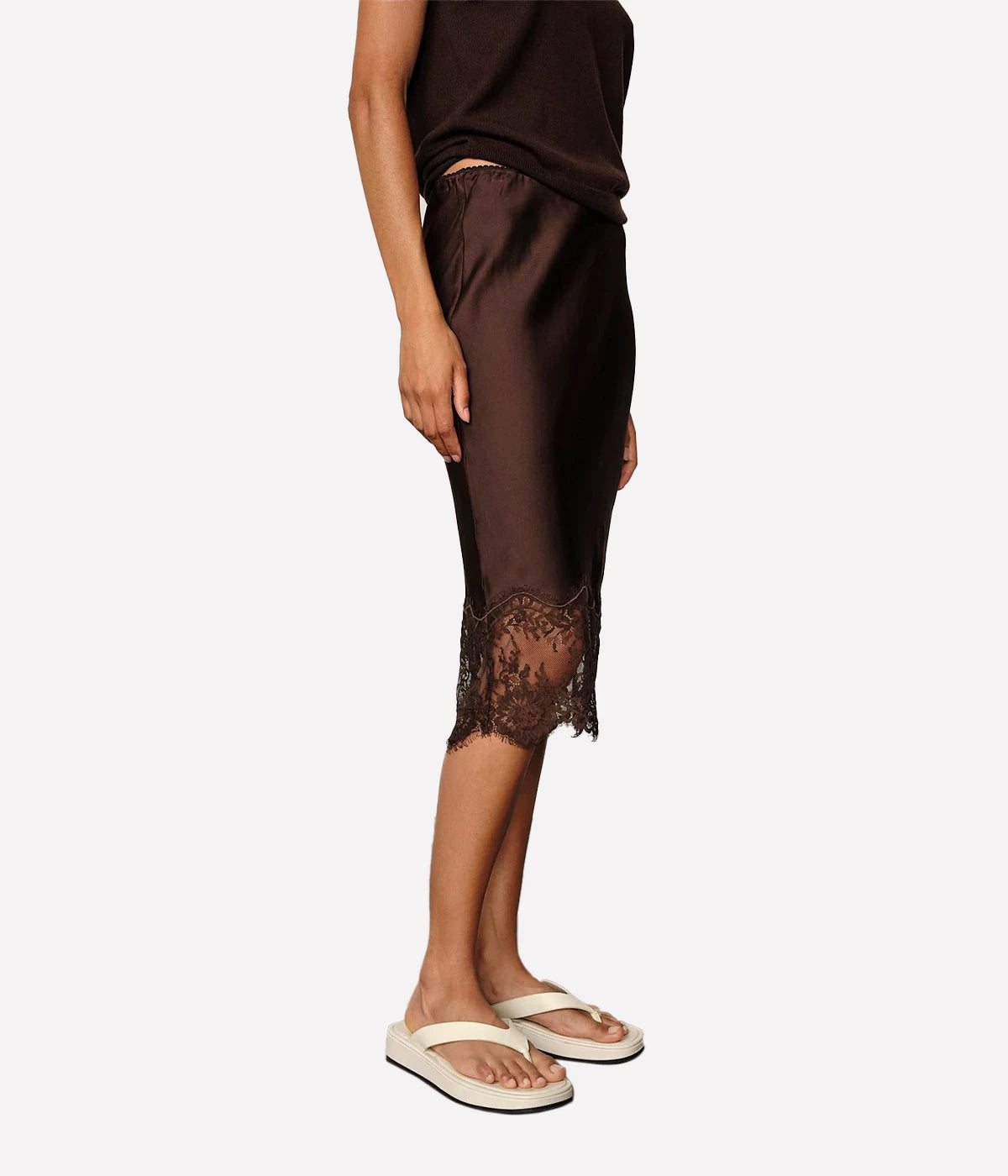 Herbert Skirt In Java Brown