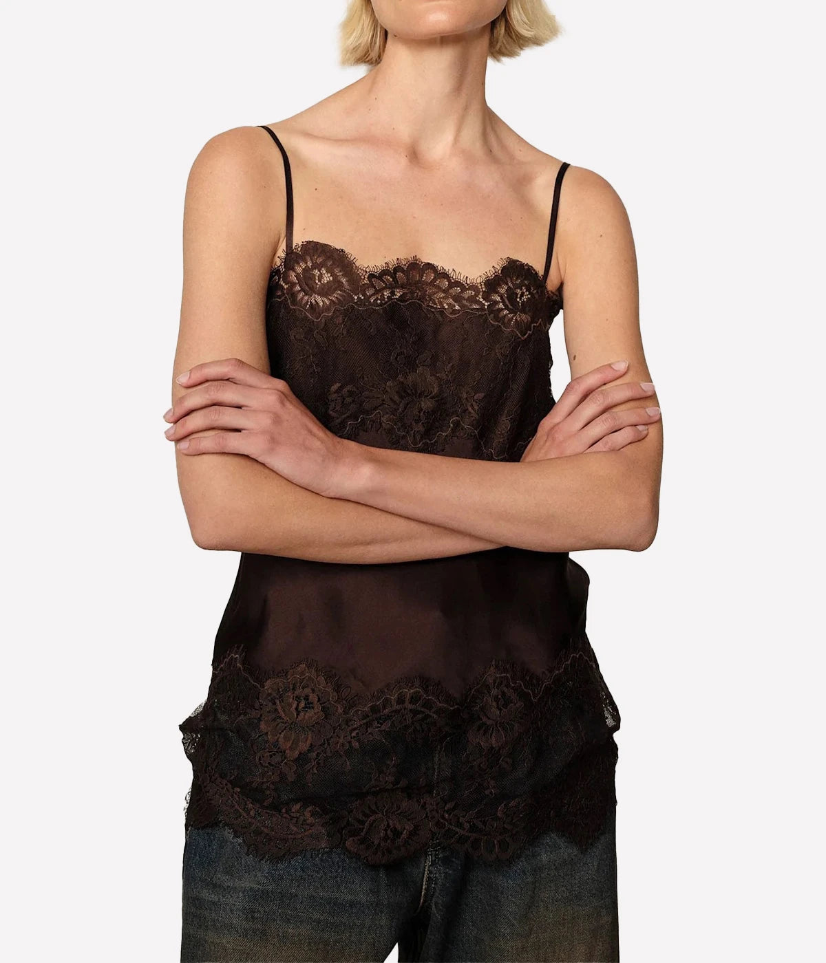 Linnea Top In Java Brown