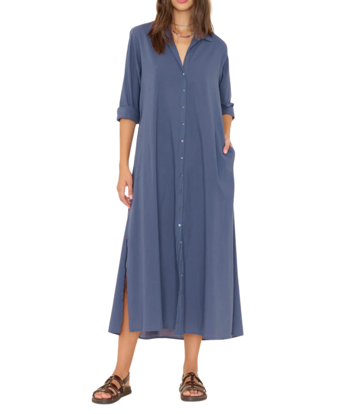Boden Dress in Marlin Blue