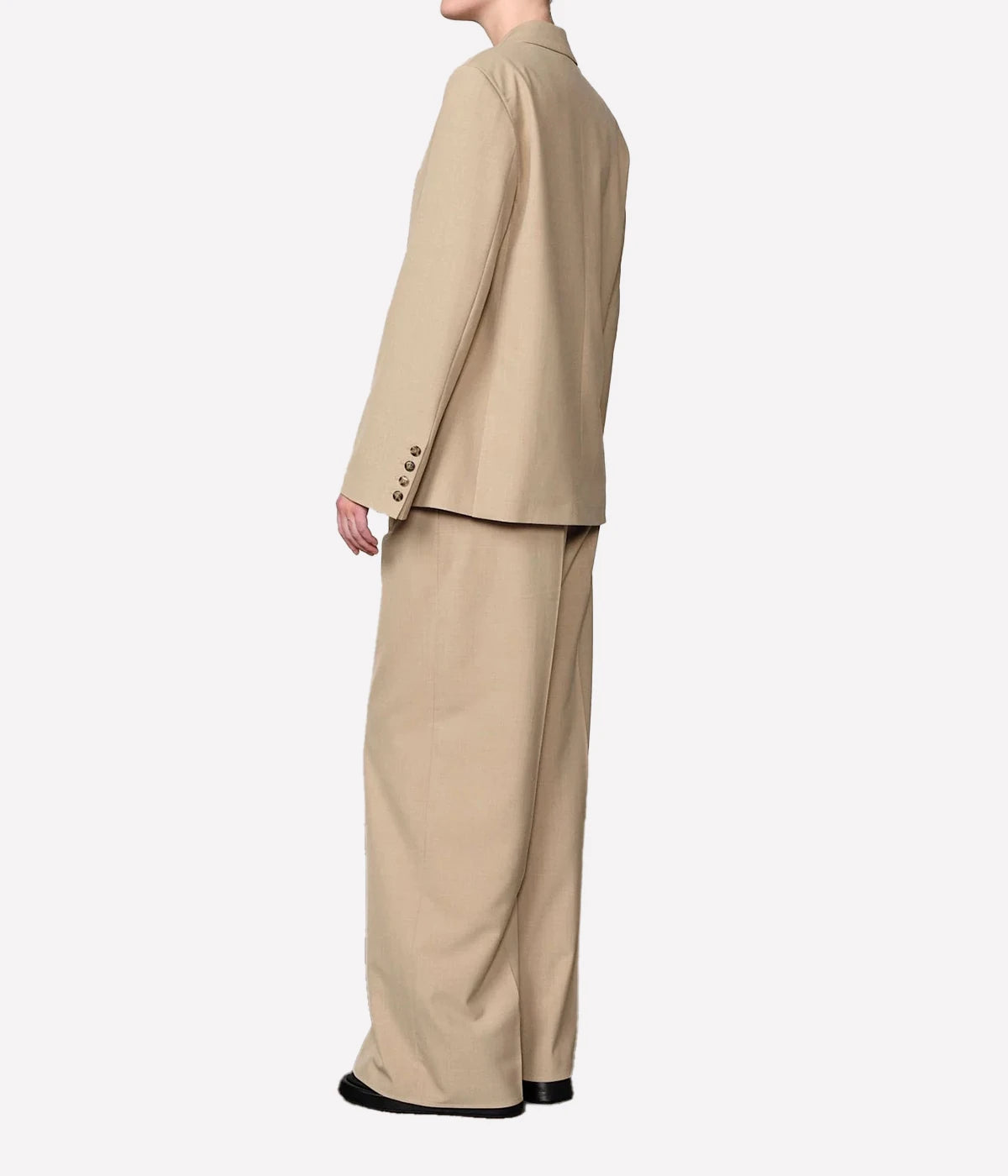 Felicia Midt Waist Pants In Sand
