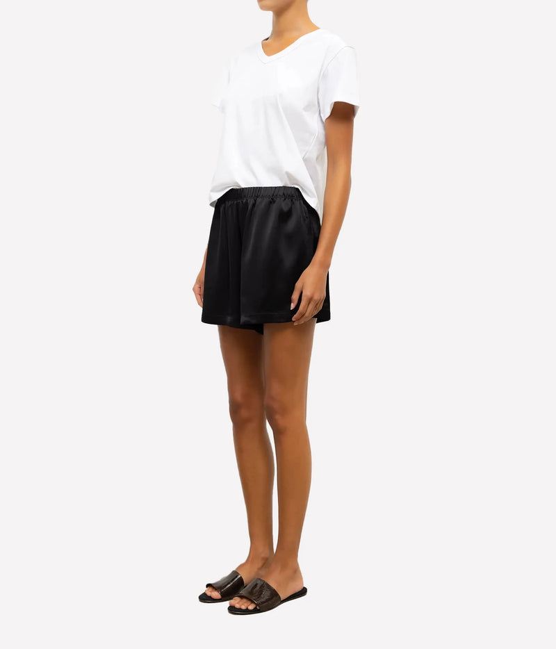 The Margo Vee Neck Tee in White