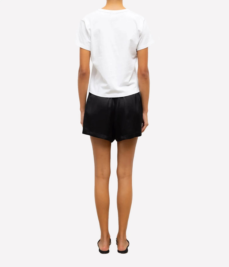 The Margo Vee Neck Tee in White