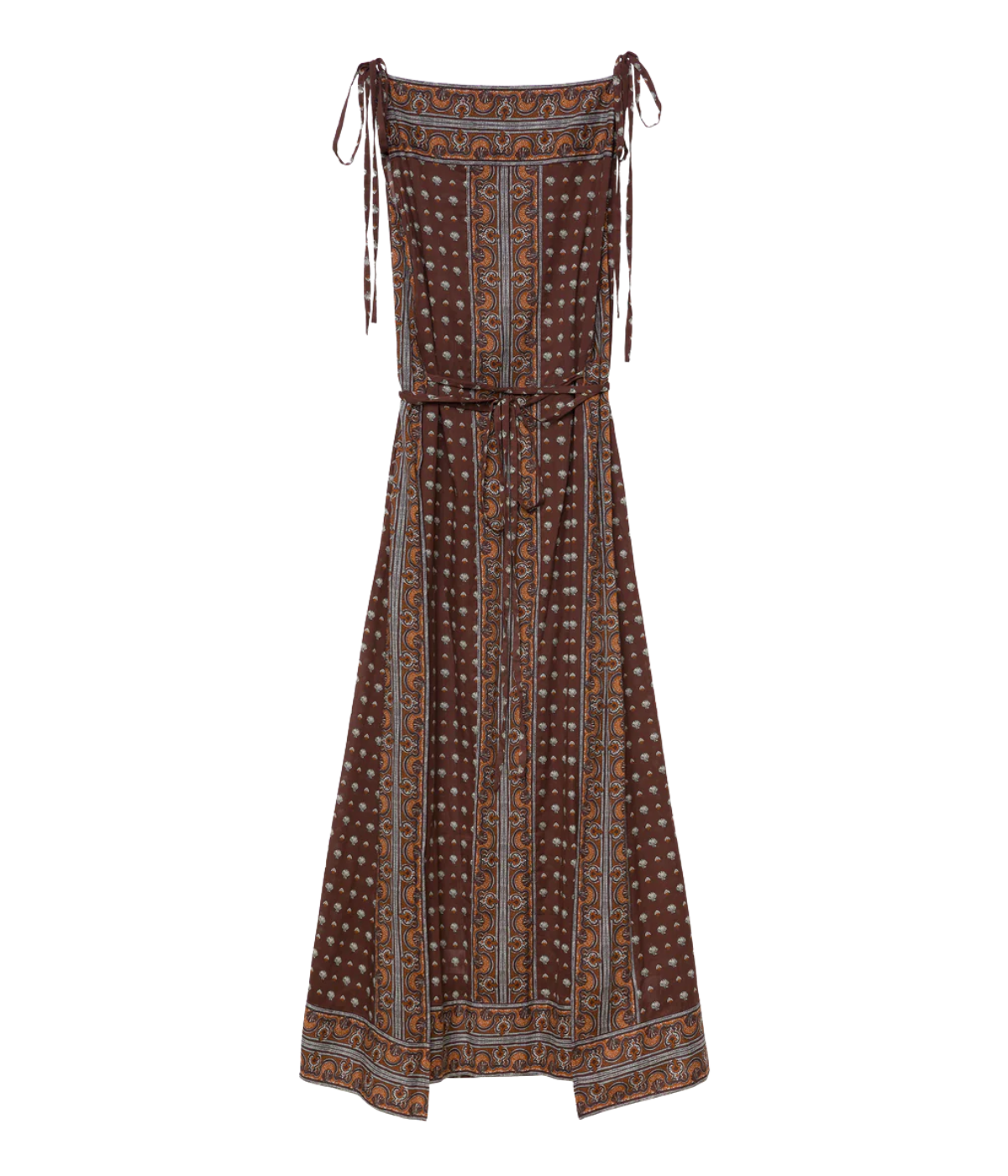 Amarante Dress In Terre Foulard De La Mer