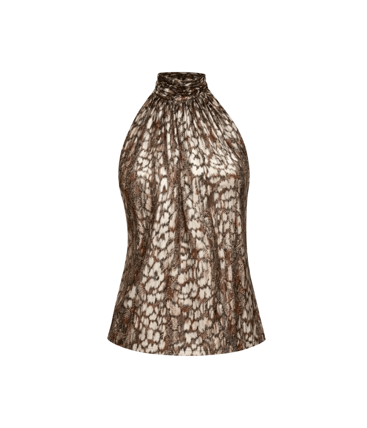 Louka Top in Snake Lurex