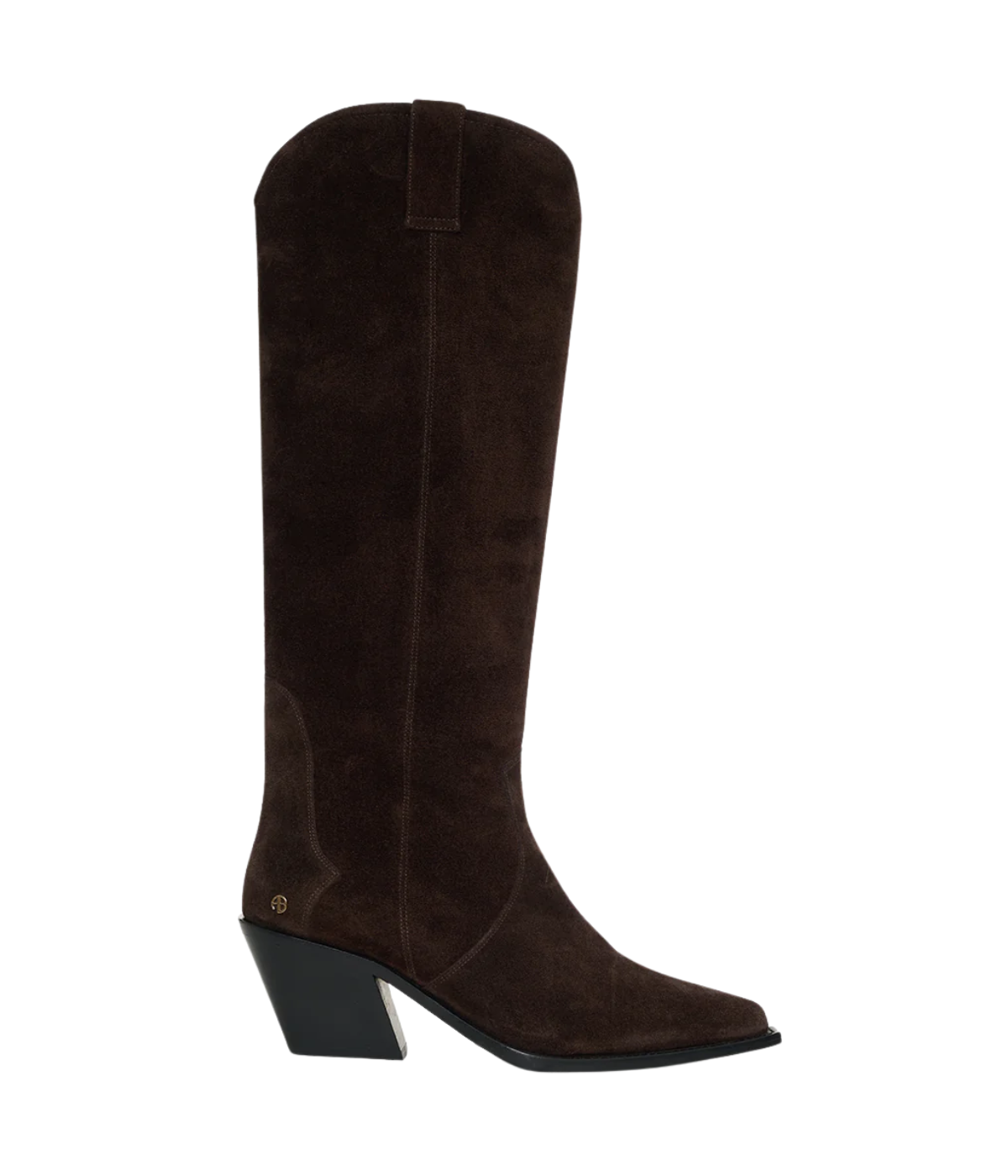 Tall tania boot in dark brown