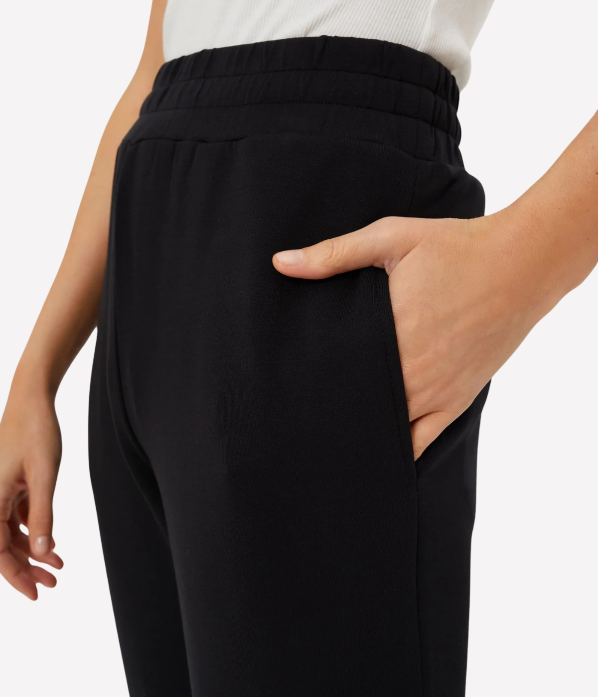 The Slim Cuff Pant IN Black