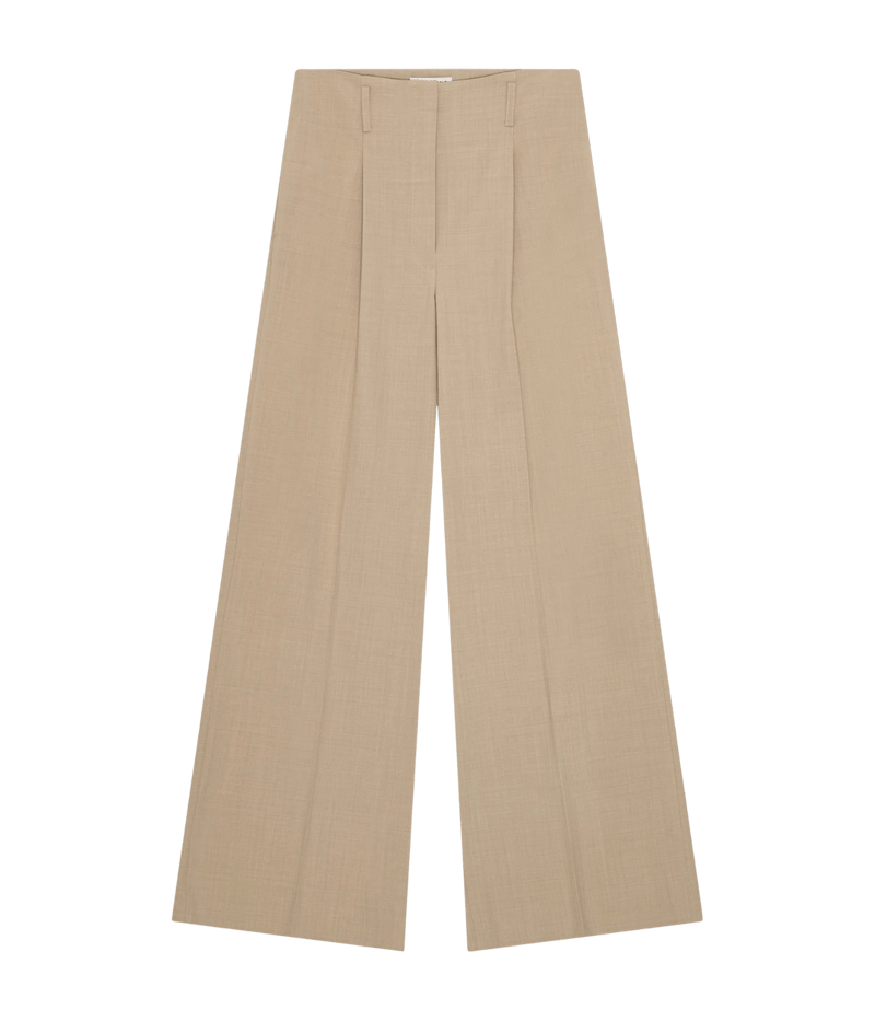 Felicia Midt Waist Pants In Sand