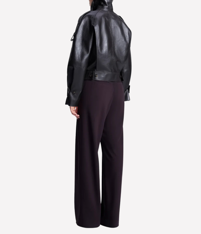 Miles Jacket in Deepest Brown
