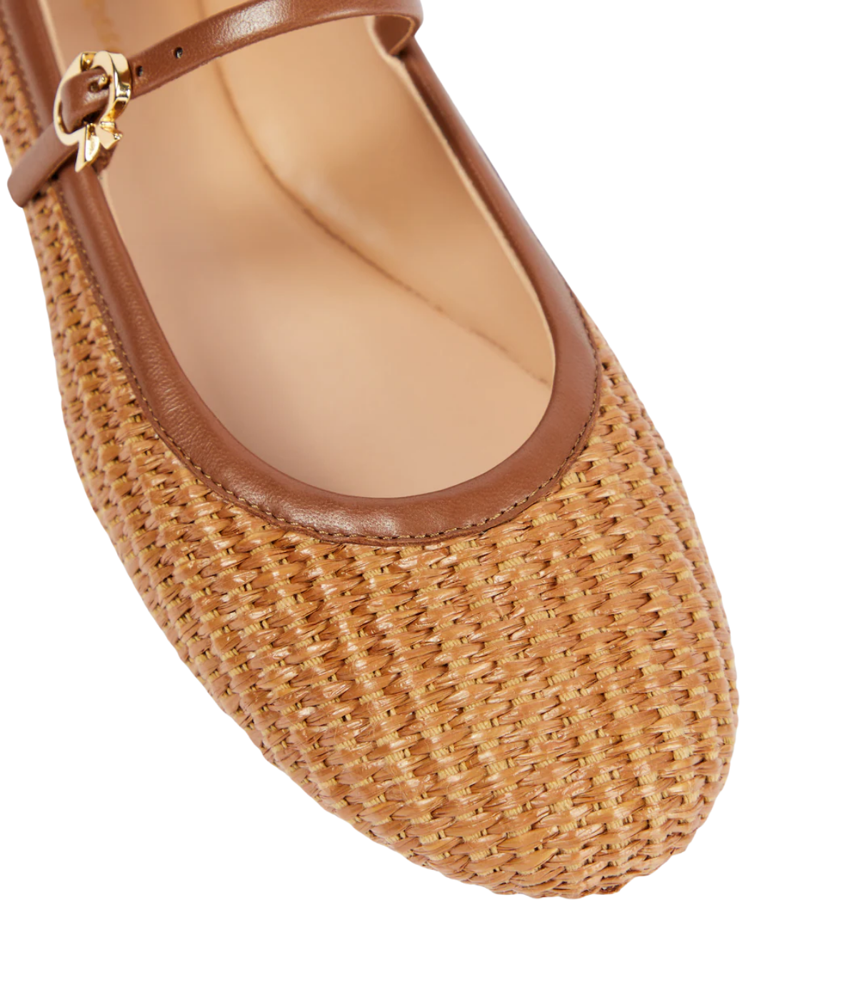 Carla Ballet Flat In Cuoio
