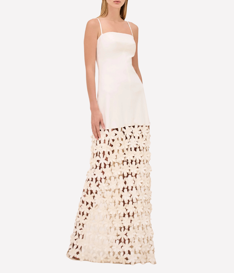 Magdalena Dress in WHITE
