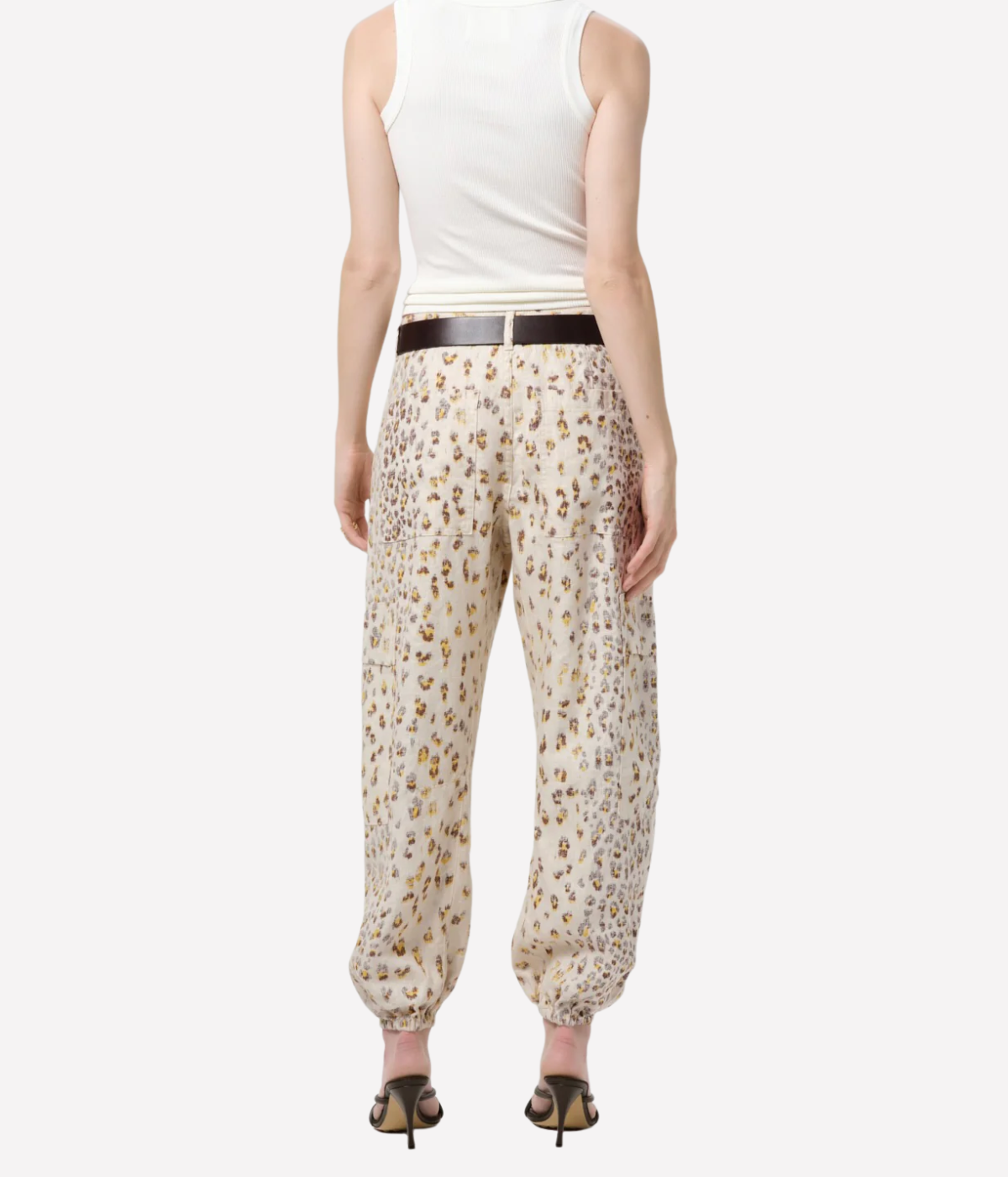 Ciela Balloon Utility Pant in Cheetah