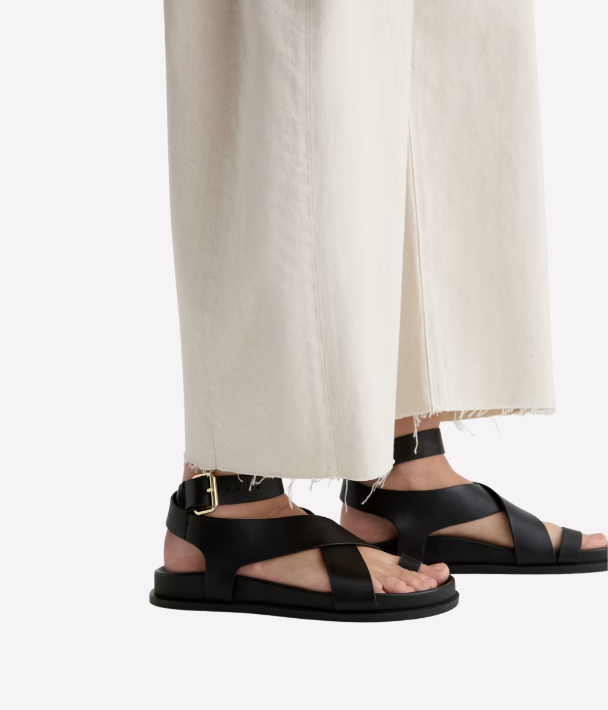 Hattie Crop Jean in Opal Stone