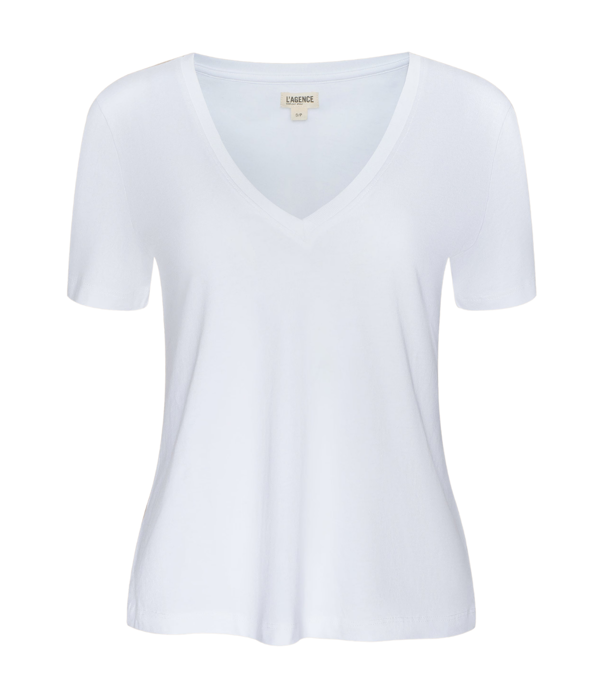 Brianna Short Sleeve Tee In White