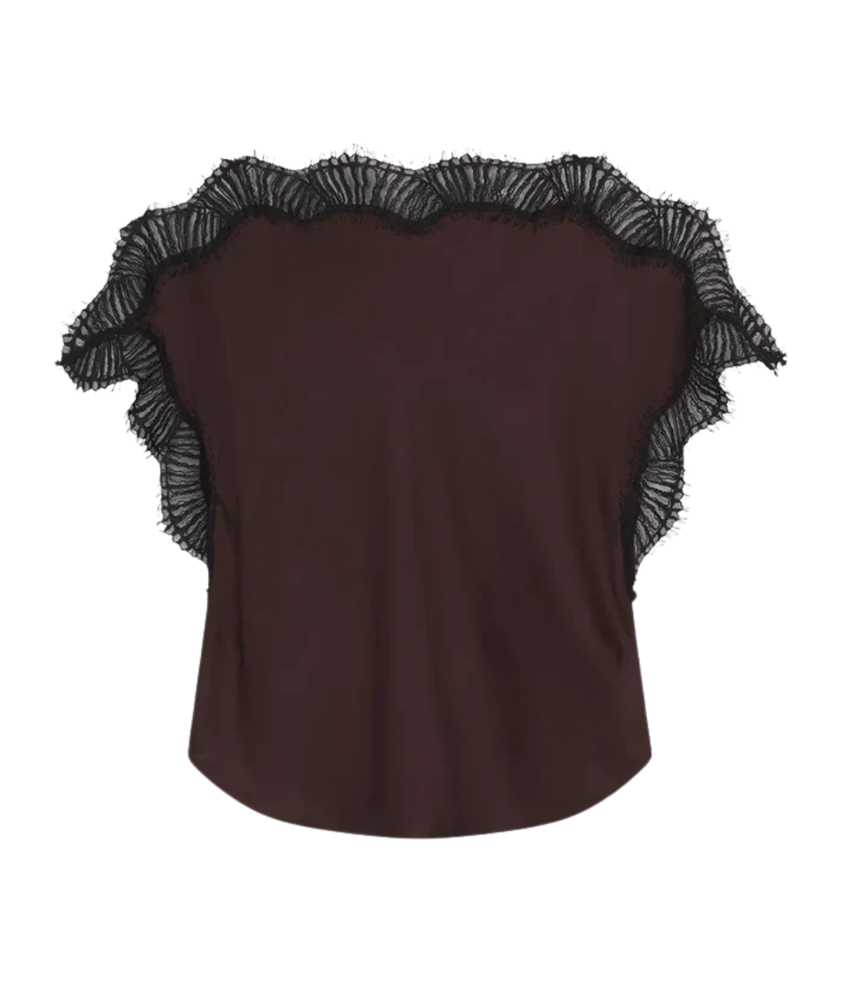 Luna Top in Cocoa Black