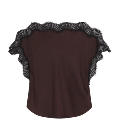 Luna Top in Cocoa Black