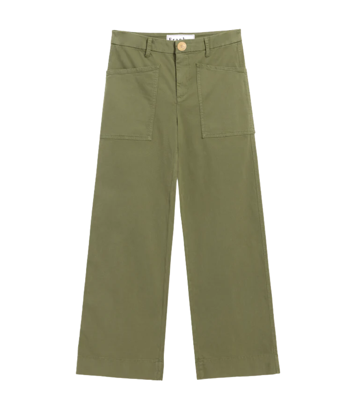 Limerick Wrap Pocket Pant in Olive