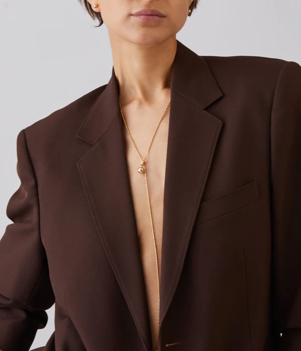 Constance Wrap Necklace IN GOLD