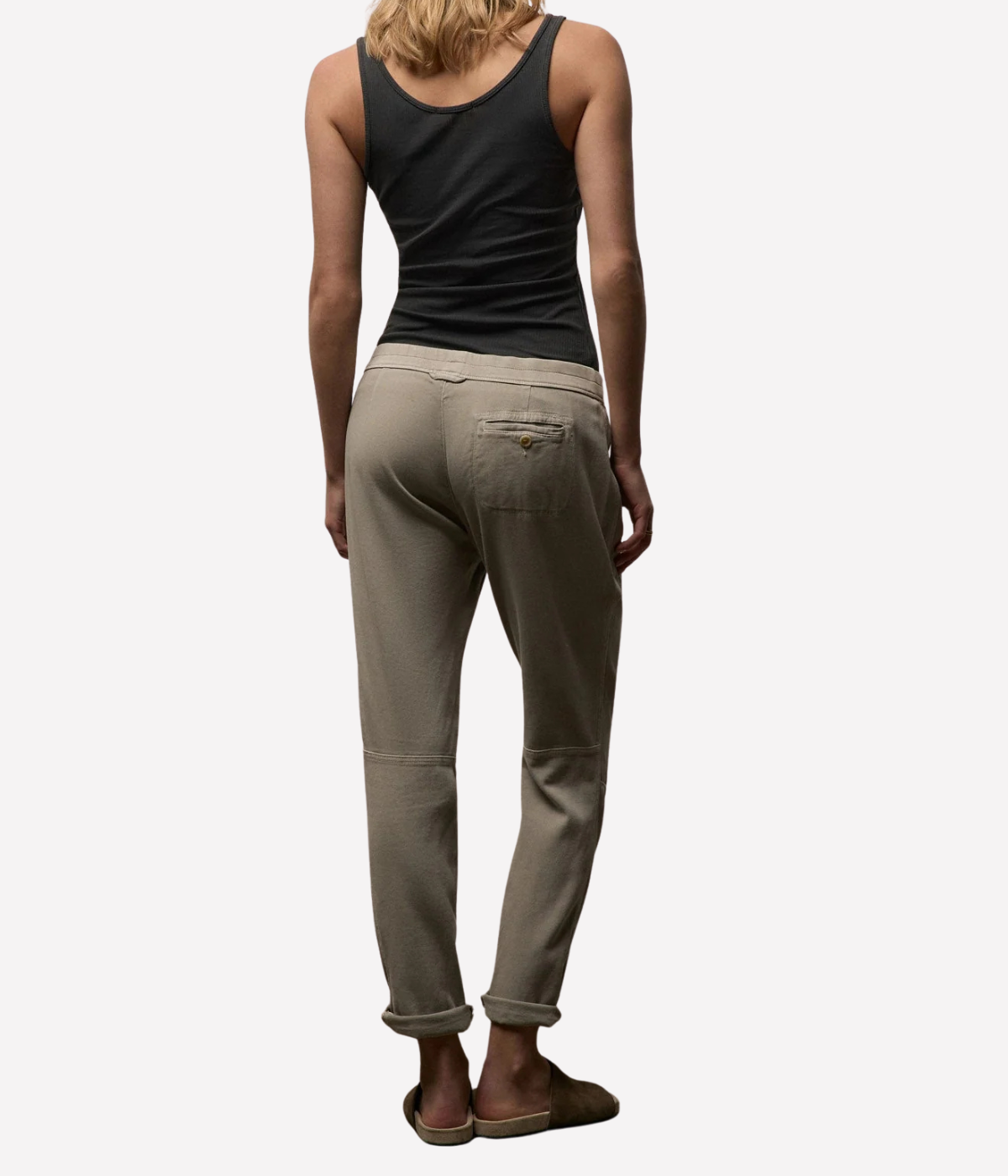 Soft Drape Utility Pant in DRWP