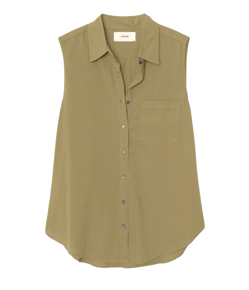 Brooks Shirt in Dark Seagrass