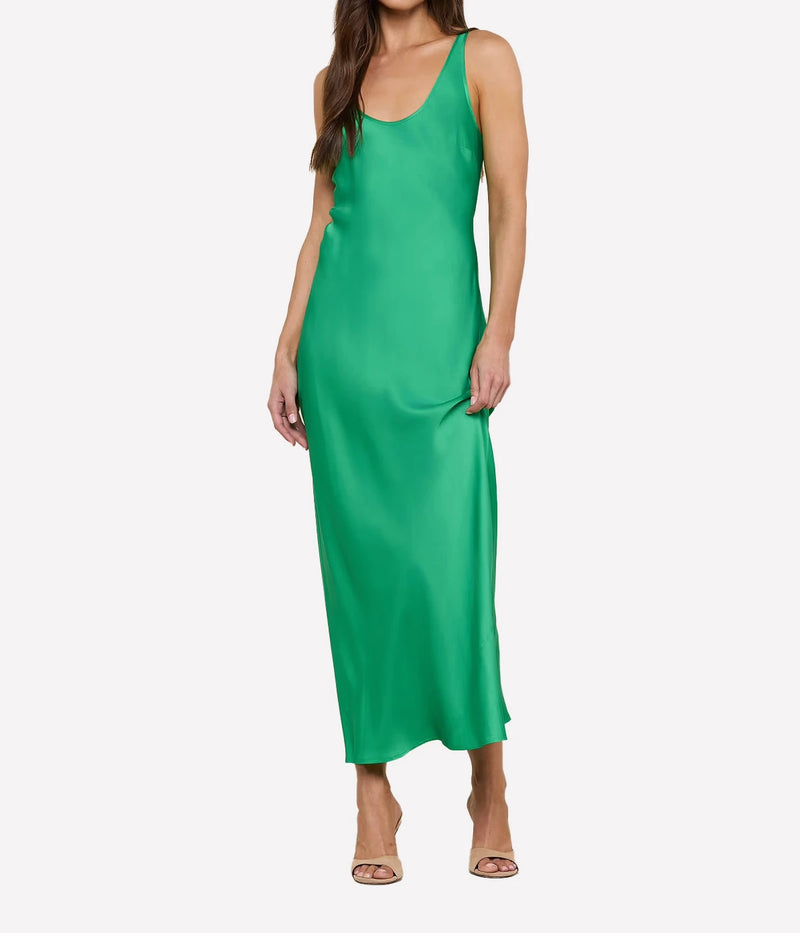 Akiya Tank Dress In Island Green