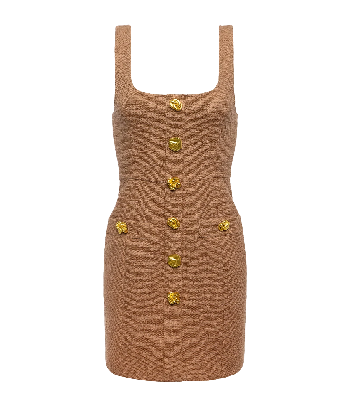 Wiley Sleeveless Midi Dress in Cinnamon Swirl