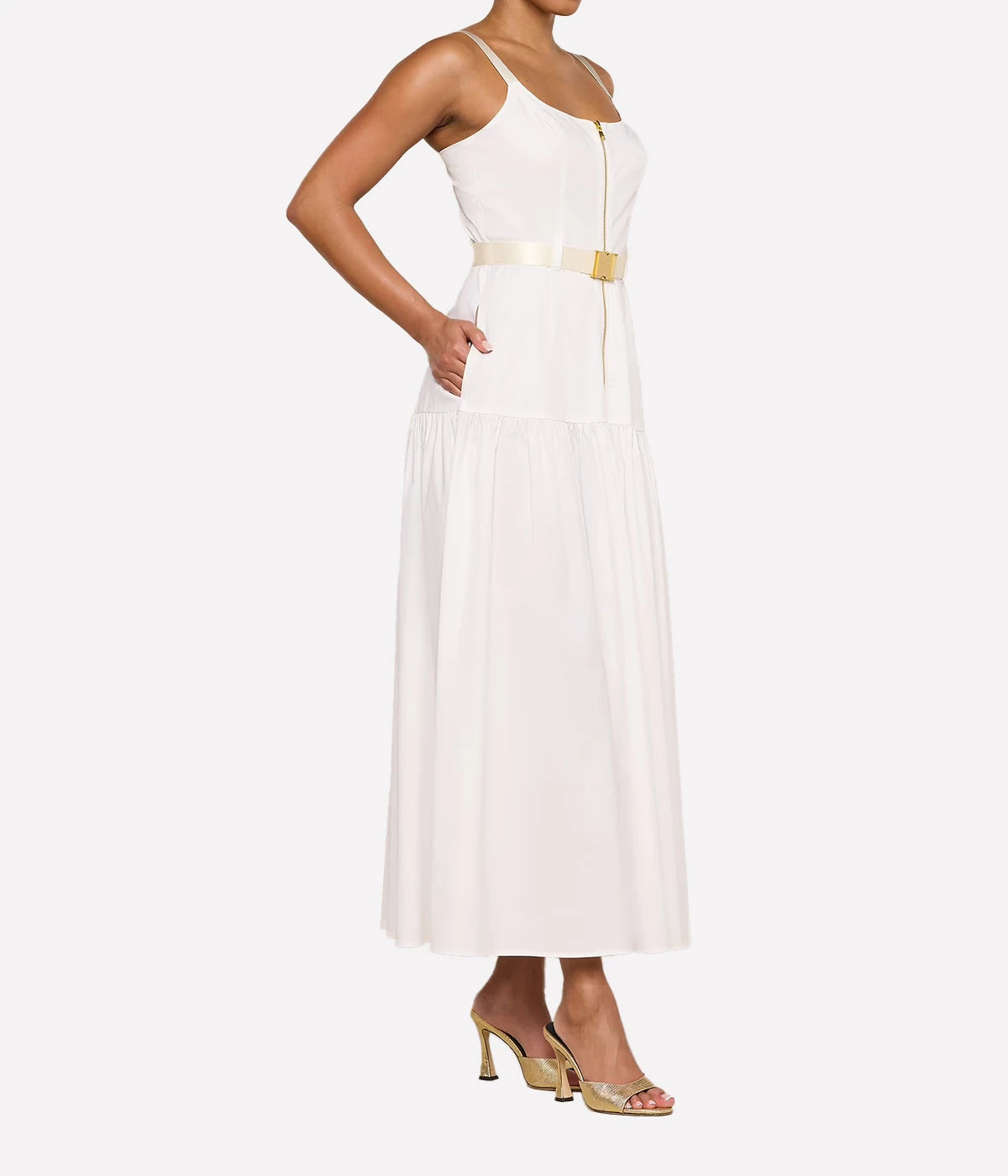 Rima Dress in White