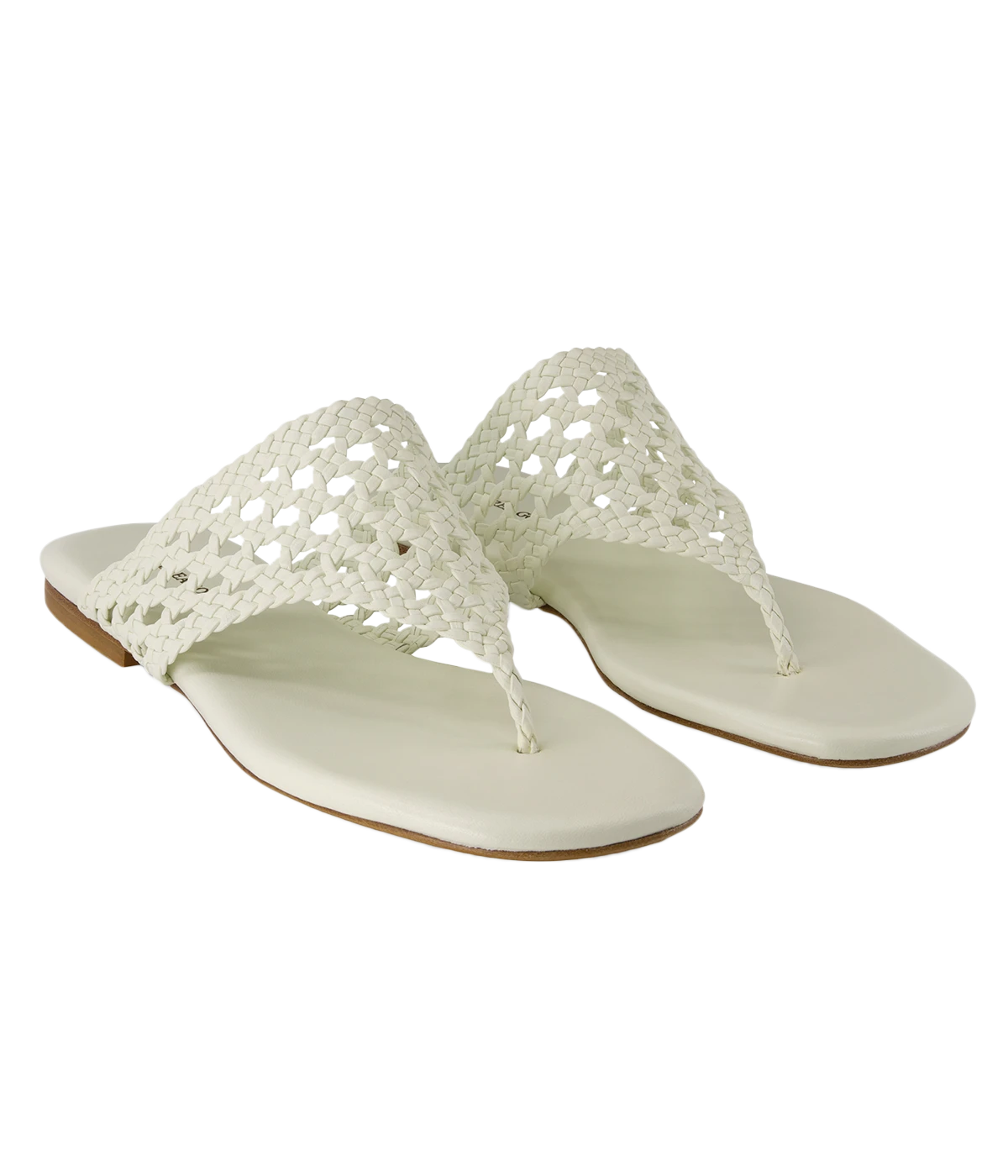 Brenda Flats in White